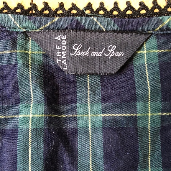 Spick & Span Vintage checked shirt - Picture 2 of 5